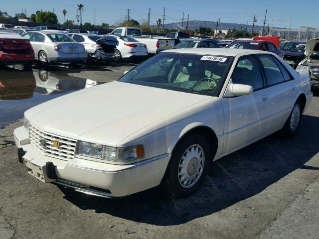 1G6KY5297PU836792 - 1993 CADILLAC SEVILLE ST WHITE photo 2