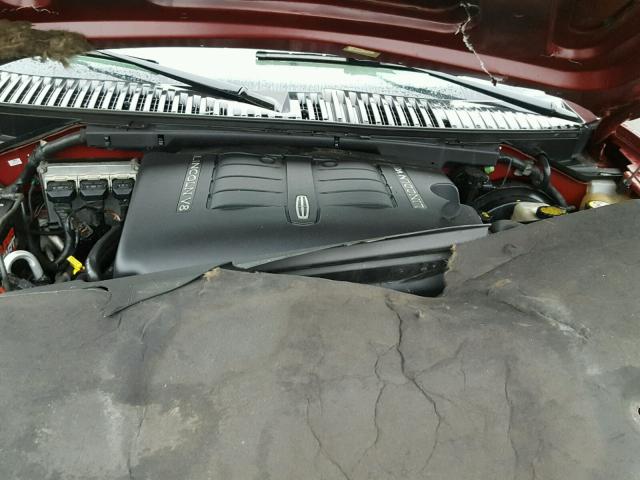 5LMFU28R44LJ19941 - 2004 LINCOLN NAVIGATOR MAROON photo 7