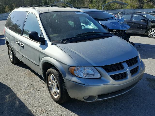 1D4GP45383B128020 - 2003 DODGE CARAVAN SP SILVER photo 1