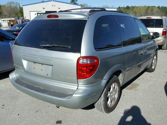 1D4GP45383B128020 - 2003 DODGE CARAVAN SP SILVER photo 4