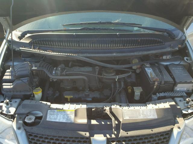 1D4GP45383B128020 - 2003 DODGE CARAVAN SP SILVER photo 7