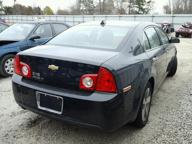 1G1ZC5E09CF115405 - 2012 CHEVROLET MALIBU 1LT 黑色 照片 4