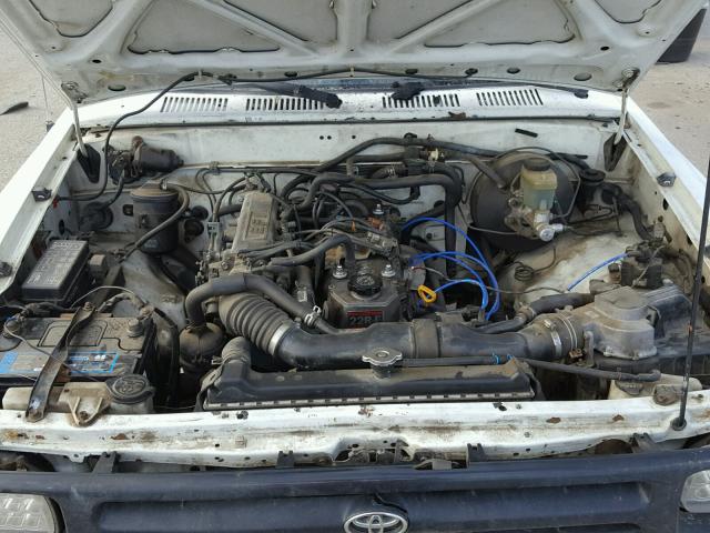 JT4RN81A6P5167121 - 1993 TOYOTA PICKUP 1/2 WHITE photo 7