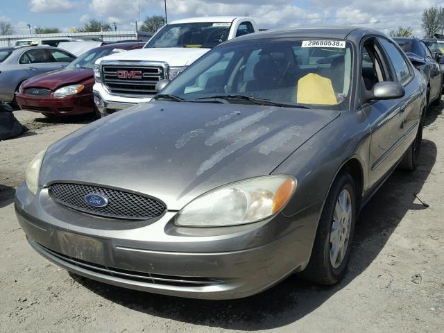 1FAFP55U63A219435 - 2003 FORD TAURUS SES TAN photo 2