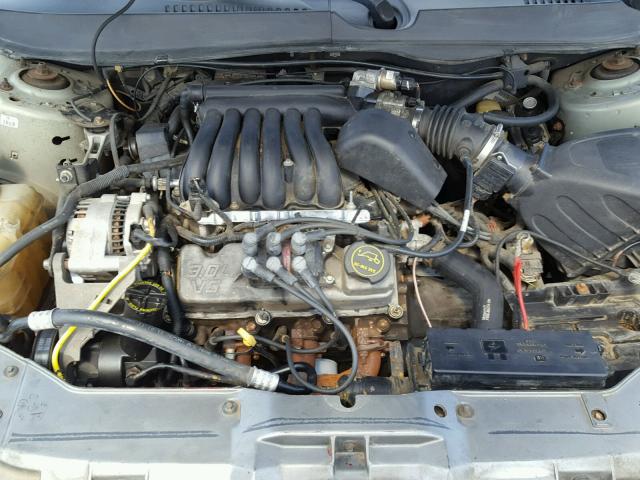 1FAFP55U63A219435 - 2003 FORD TAURUS SES TAN photo 7