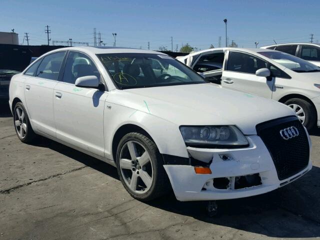 WAUAH74F28N133147 - 2008 AUDI A6 3.2 WHITE photo 1