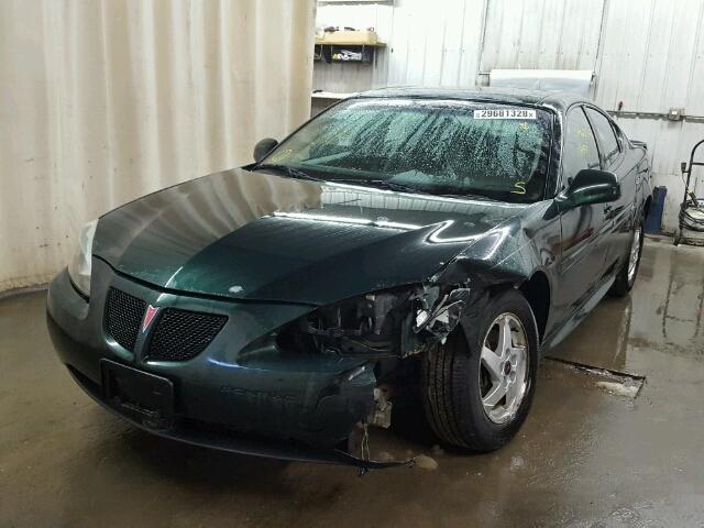2G2WS522541312703 - 2004 PONTIAC GRAND PRIX GREEN photo 2