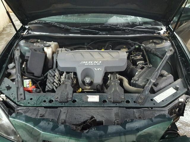 2G2WS522541312703 - 2004 PONTIAC GRAND PRIX GREEN photo 7