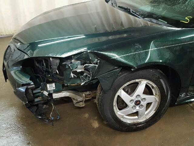 2G2WS522541312703 - 2004 PONTIAC GRAND PRIX GREEN photo 9