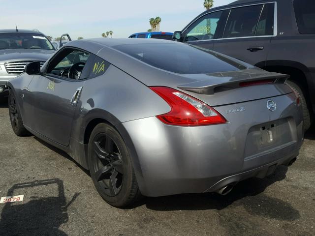 JN1AZ4EH7AM505353 - 2010 NISSAN 370Z GRAY photo 3