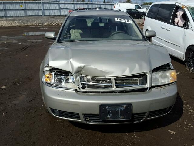 WAULT64B54N041491 - 2004 AUDI A6 3.0 QUA TAN photo 9