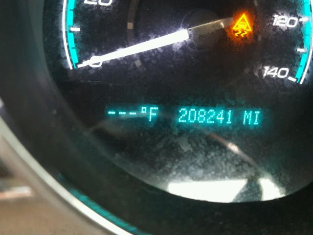 1G1ZC5EB8AF144599 - 2010 CHEVROLET MALIBU 1LT BLACK photo 8