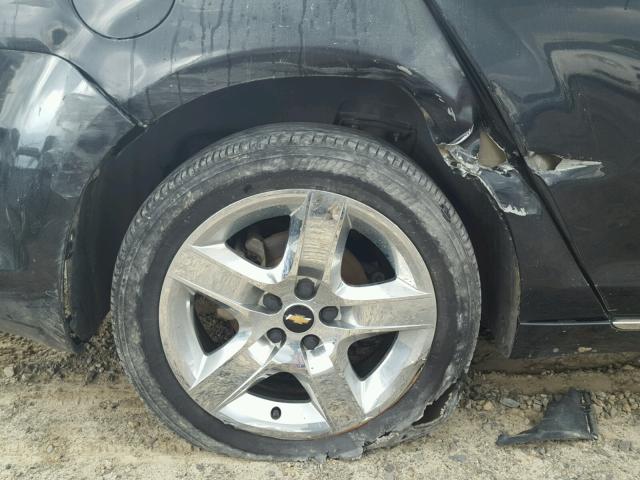1G1ZC5EB8AF144599 - 2010 CHEVROLET MALIBU 1LT BLACK photo 9