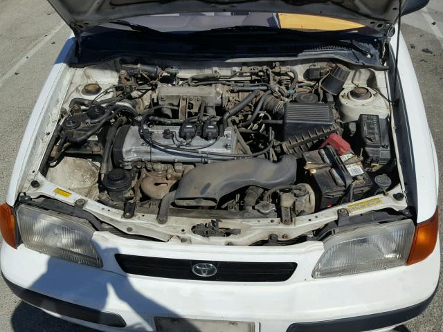 JT2AC52L3V0278858 - 1997 TOYOTA TERCEL CE WHITE photo 7