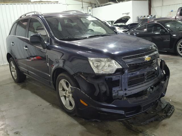 3GNAL3EK2ES673533 - 2014 CHEVROLET CAPTIVA LT BLUE photo 1