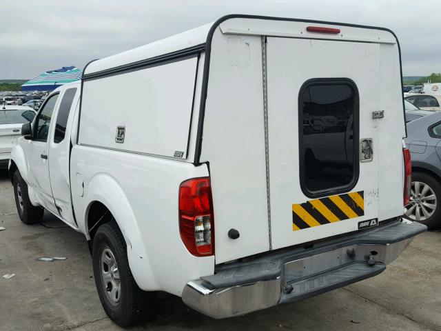 1N6BD0CT8CC478833 - 2012 NISSAN FRONTIER S WHITE photo 3