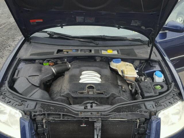 WVWWH63B73E161522 - 2003 VOLKSWAGEN PASSAT GLX BLUE photo 7