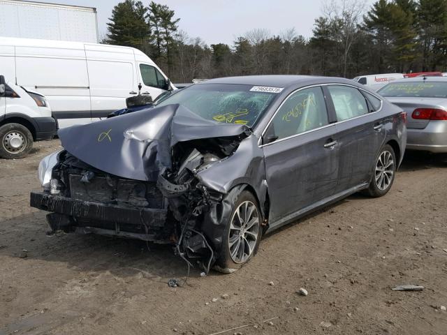 4T1BK1EB1GU221379 - 2016 TOYOTA AVALON XLE GRAY photo 2