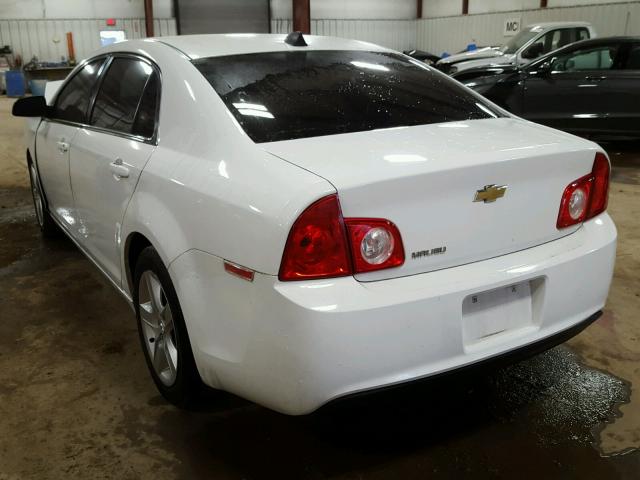 1G1ZA5EUXCF296958 - 2012 CHEVROLET MALIBU LS 白色 照片 3