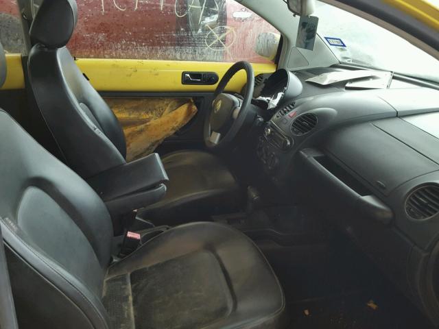 3VWRW31C06M407951 - 2006 VOLKSWAGEN NEW BEETLE ყვითელი ფოტო 5