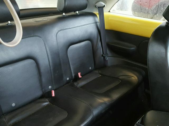 3VWRW31C06M407951 - 2006 VOLKSWAGEN NEW BEETLE ყვითელი ფოტო 6