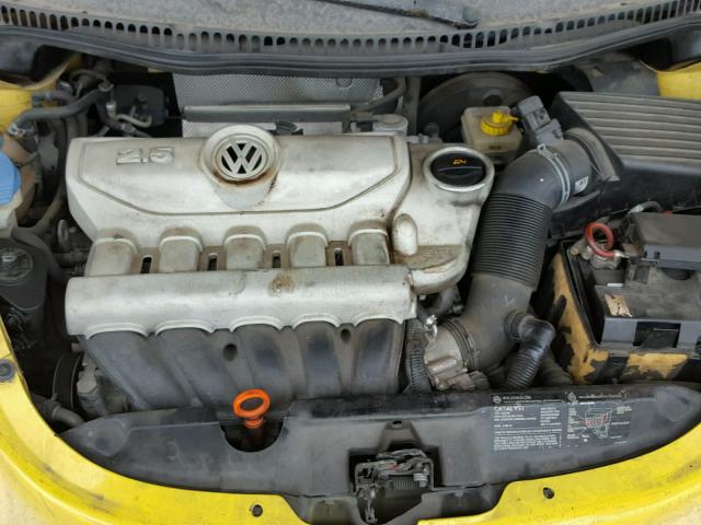 3VWRW31C06M407951 - 2006 VOLKSWAGEN NEW BEETLE ყვითელი ფოტო 7