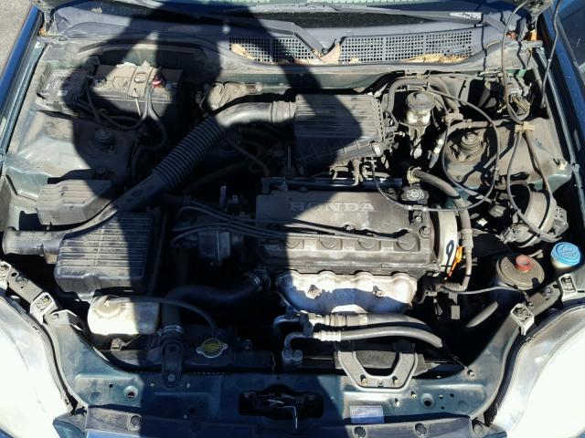 2HGEJ6679XH538536 - 1999 HONDA CIVIC LX GREEN photo 7