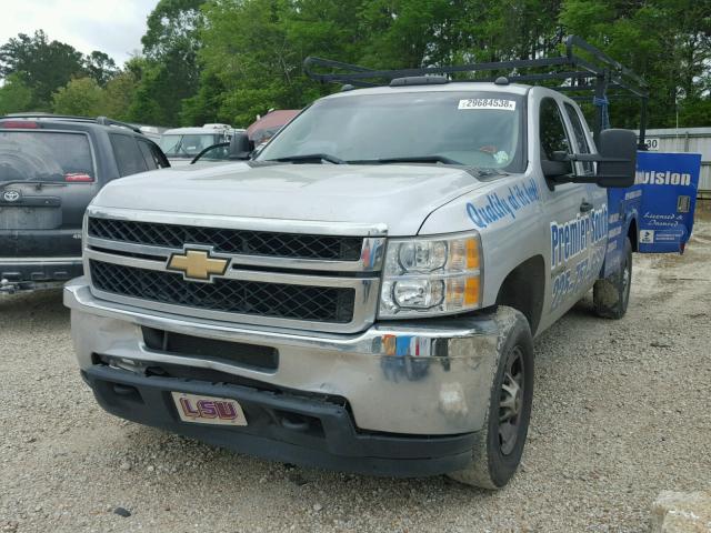 1GC2KVC87BZ389414 - 2011 CHEVROLET SILVERADO SILVER photo 2