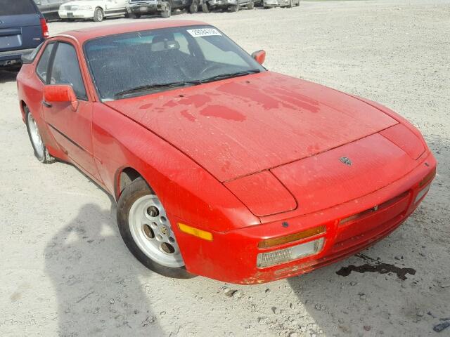 WP0AA0951GN156299 - 1986 PORSCHE 944 RED photo 1