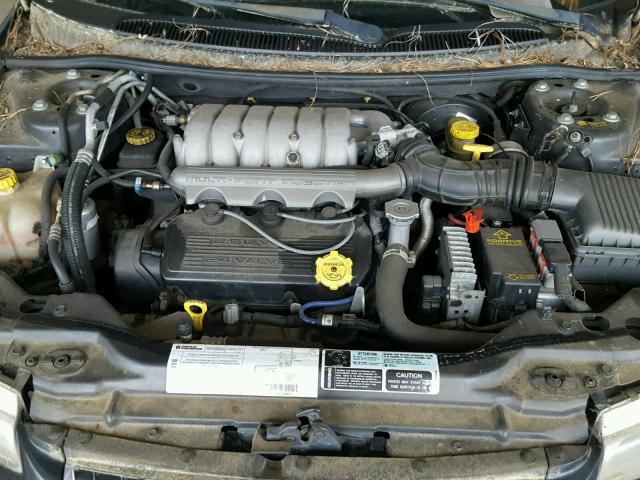 1C3EJ56H6XN629017 - 1999 CHRYSLER CIRRUS LXI BLACK photo 7