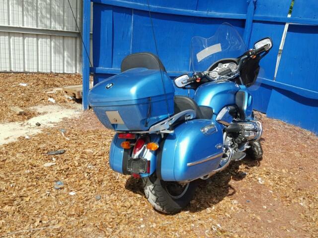 WB10496A23ZJ30819 - 2003 BMW R1200 CL BLUE photo 4