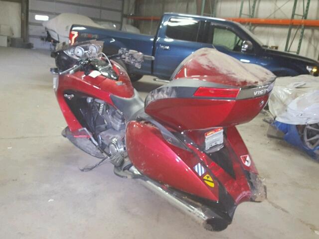 5VPSW36NXF3045970 - 2015 VICTORY MOTORCYCLES VISION TOU RED photo 3