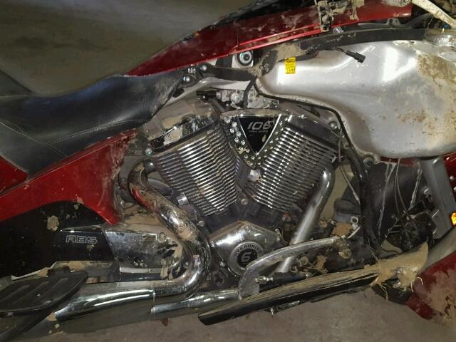 5VPSW36NXF3045970 - 2015 VICTORY MOTORCYCLES VISION TOU RED photo 7