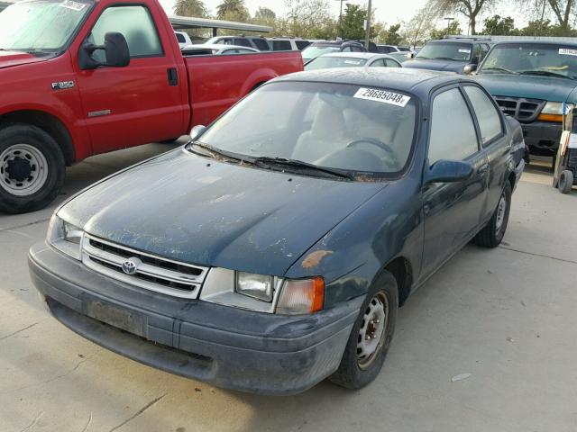 JT2EL46S1R0439050 - 1994 TOYOTA TERCEL STD GREEN photo 2