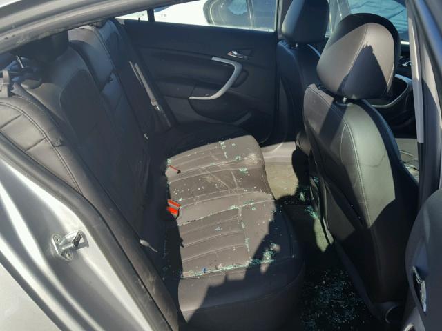 2G4GK5EX2G9206265 - 2016 BUICK REGAL SILVER photo 6