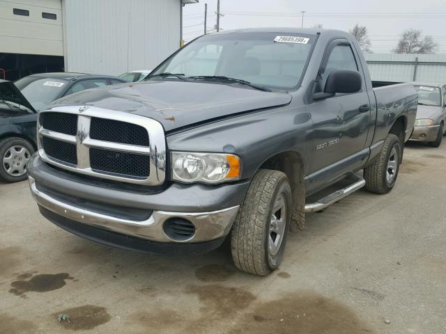 1D7HU16N95J528871 - 2005 DODGE RAM 1500 S GRAY photo 2