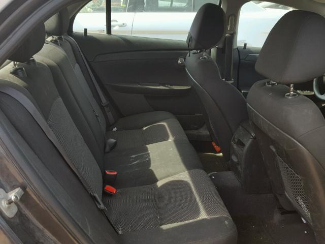 1G1ZC5EB6AF293108 - 2010 CHEVROLET MALIBU 1LT BLUE photo 6