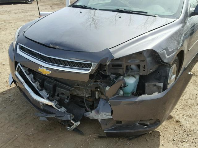 1G1ZC5EB6AF293108 - 2010 CHEVROLET MALIBU 1LT BLUE photo 9