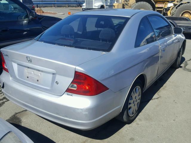 1HGEM22943L039907 - 2003 HONDA CIVIC EX SILVER photo 4