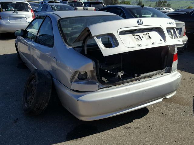 1HGEJ8240YL064200 - 2000 HONDA CIVIC EX Gümüş foto 3