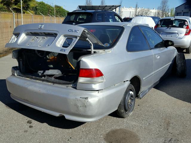 1HGEJ8240YL064200 - 2000 HONDA CIVIC EX Gümüş foto 4