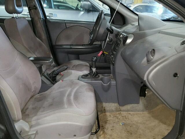 1G8AZ52F64Z140543 - 2004 SATURN ION LEVEL GRAY photo 5