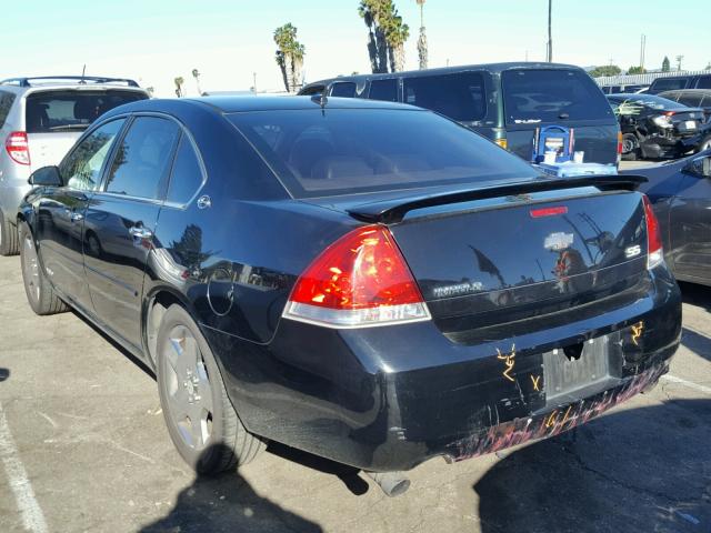 2G1WD58C879228024 - 2007 CHEVROLET IMPALA SUP 黑色 照片 3