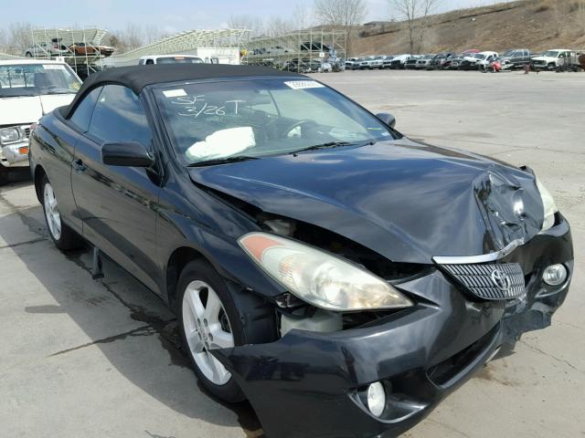 4T1FA38P96U088456 - 2006 TOYOTA CAMRY SOLA BLACK photo 1