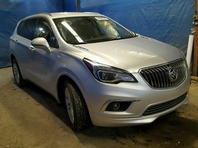 LRBFX2SA7JD002716 - 2018 BUICK ENVISION E SILVER photo 1