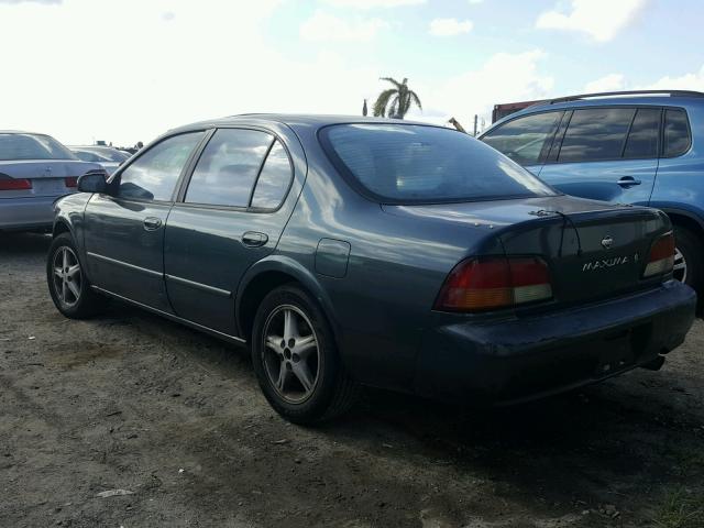 JN1CA21D0WT609476 - 1998 NISSAN MAXIMA GLE GREEN photo 3