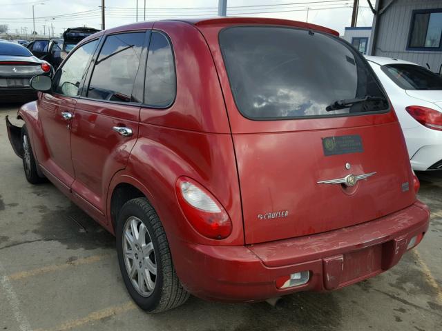 3A4FY58B97T545126 - 2007 CHRYSLER PT CRUISER BURGUNDY photo 3