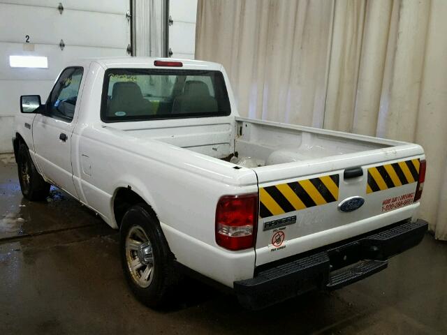 1FTYR10D86PA81430 - 2006 FORD RANGER WHITE photo 3