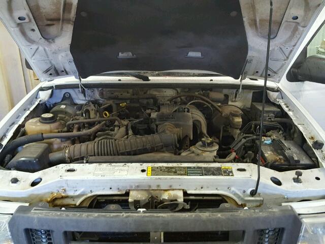 1FTYR10D86PA81430 - 2006 FORD RANGER WHITE photo 7