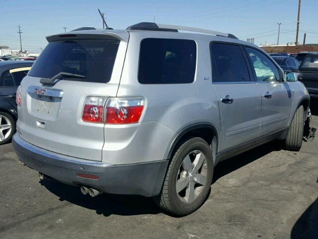 1GKKRRED2BJ118535 - 2011 GMC ACADIA SLT ვერცხლისფერი ფოტო 4